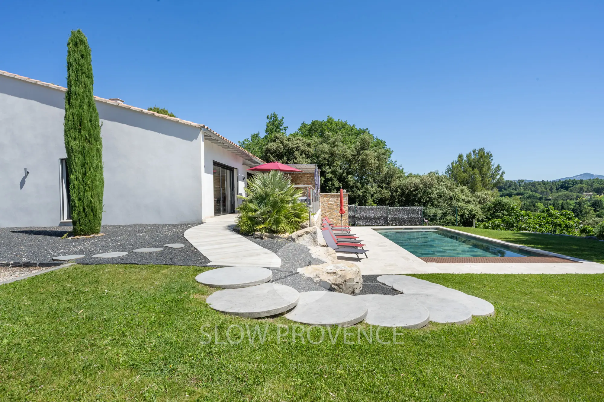 Met vrij zicht op de horizon