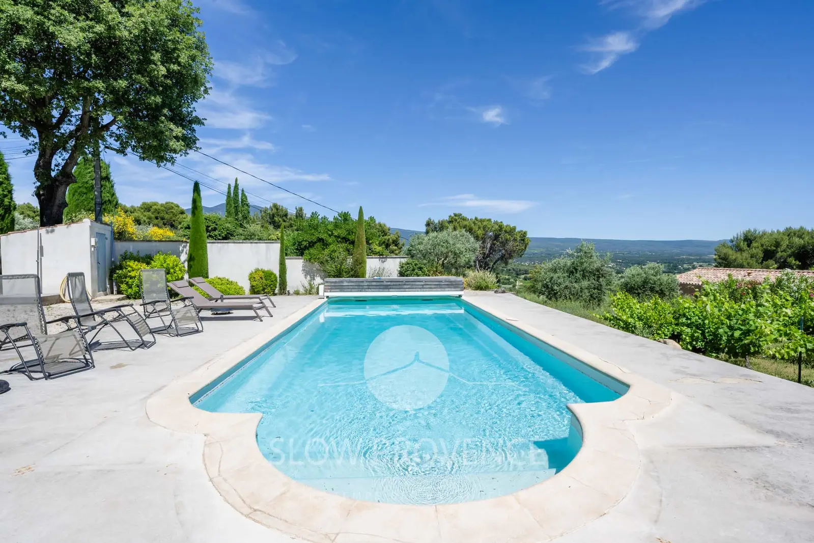 Sunny pool