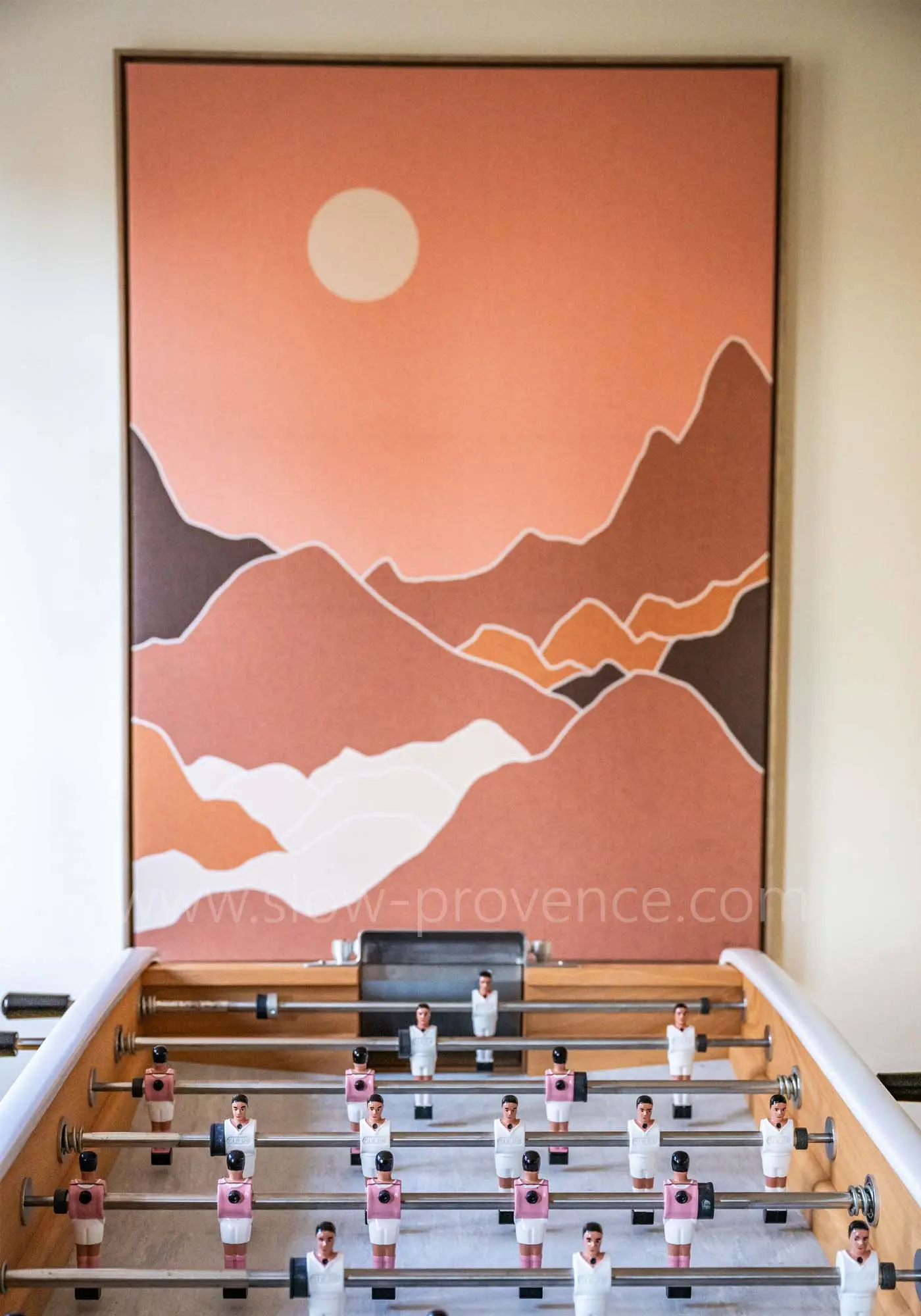 A carefully designed decor