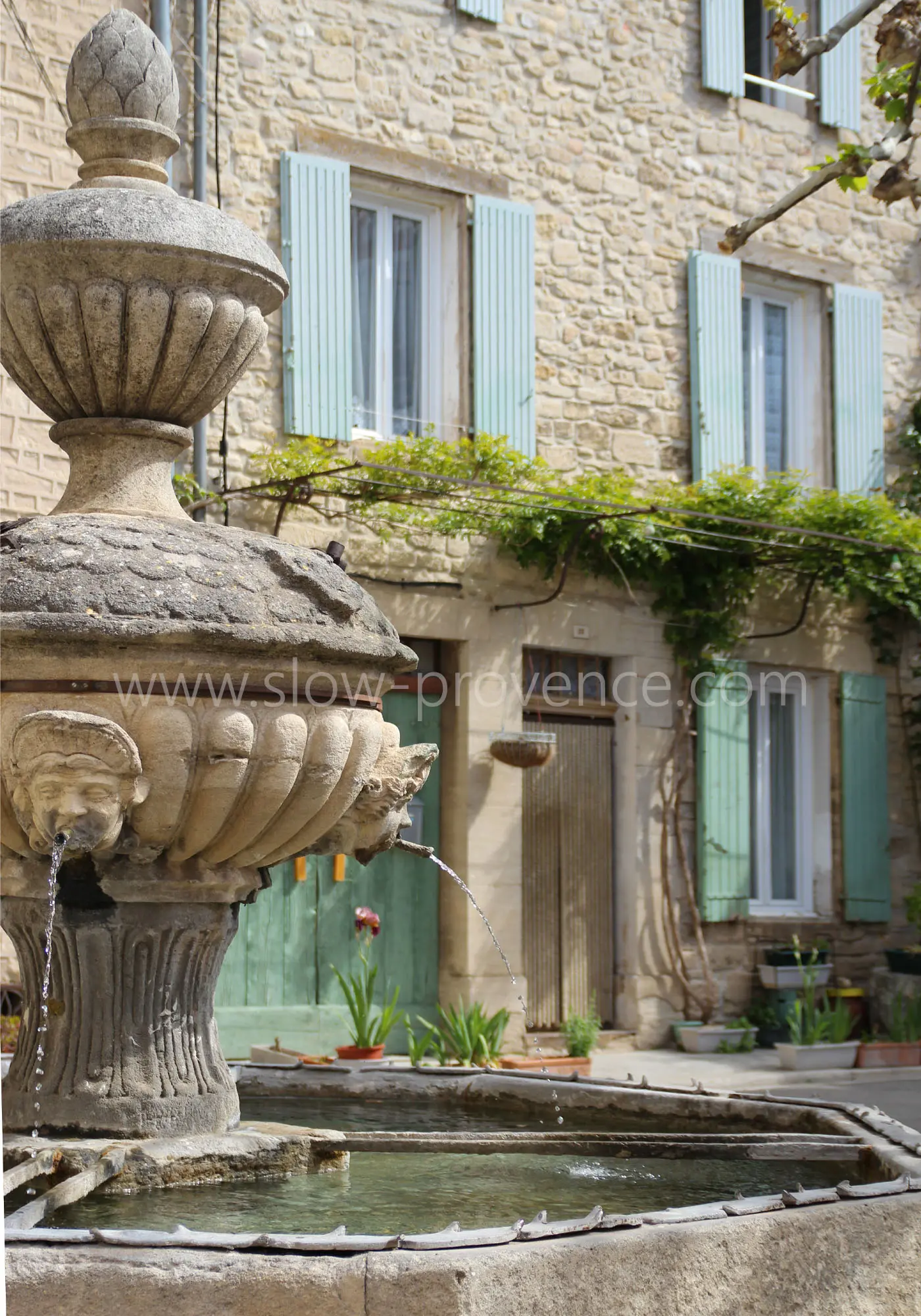 Joli village de Caromb