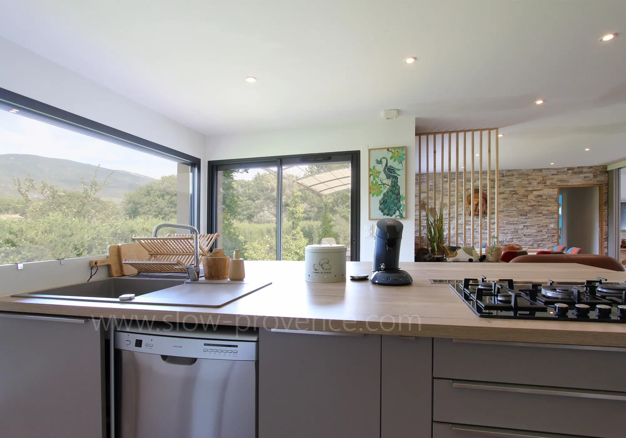 Een prachtig uitzicht op de Mont Ventoux