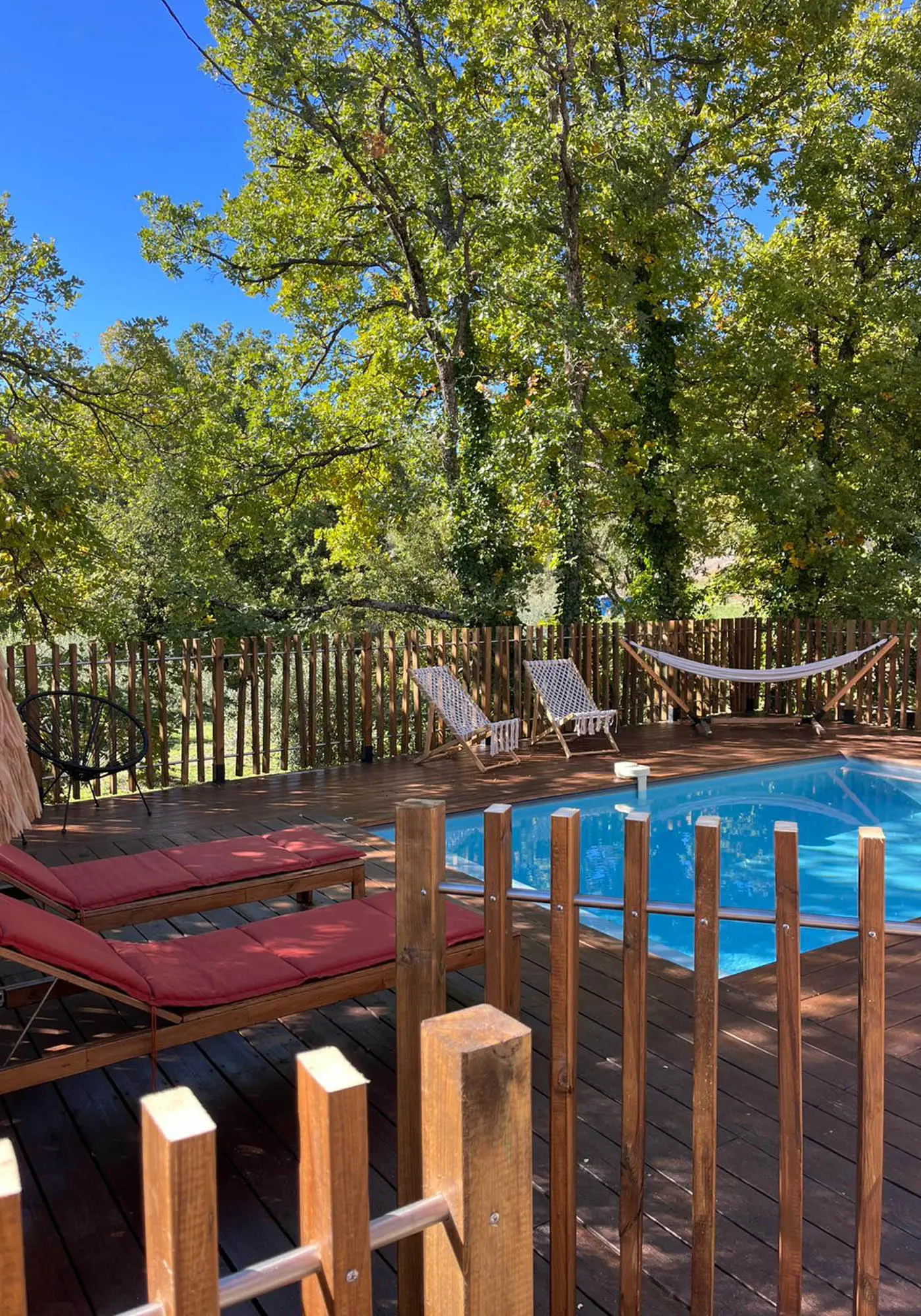 Piscine privée chauffée et sécurisée