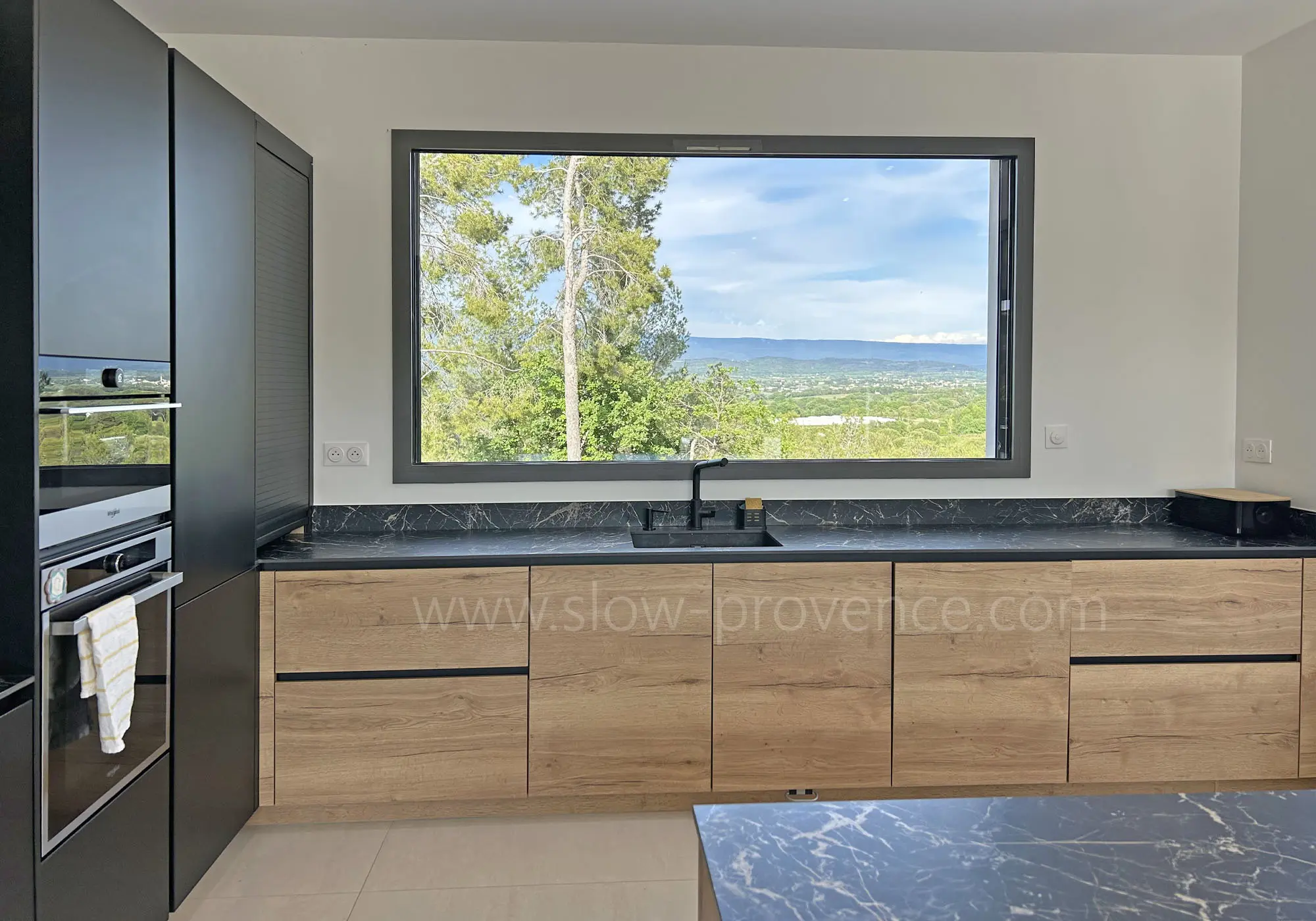 Cuisiner avec vue