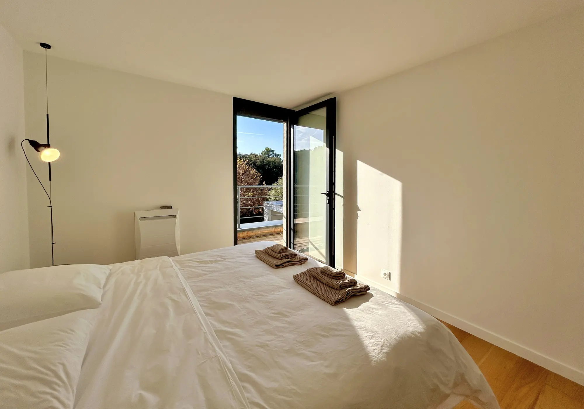 Bedroom 2 with balcony access