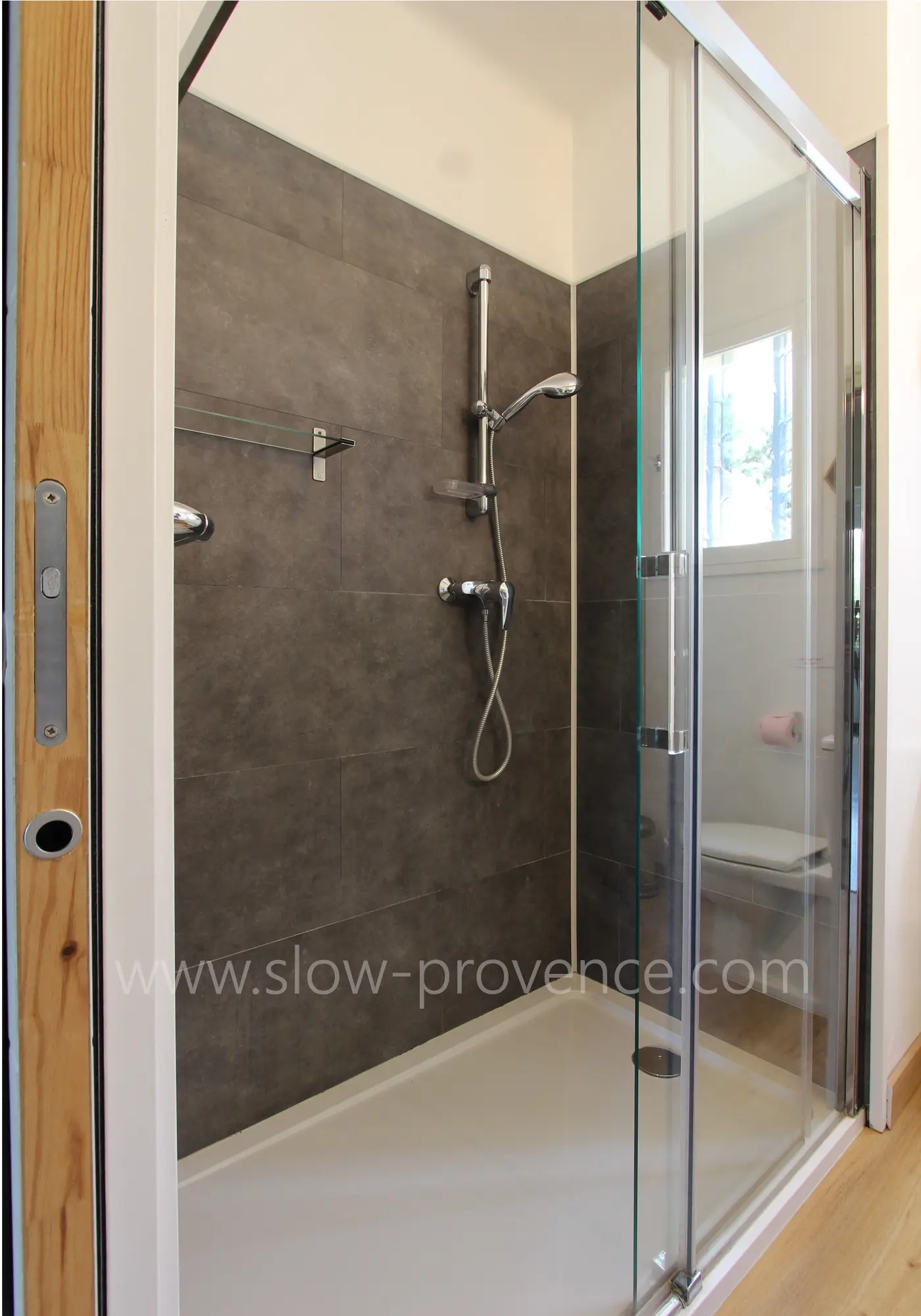 Douche à l'italienne