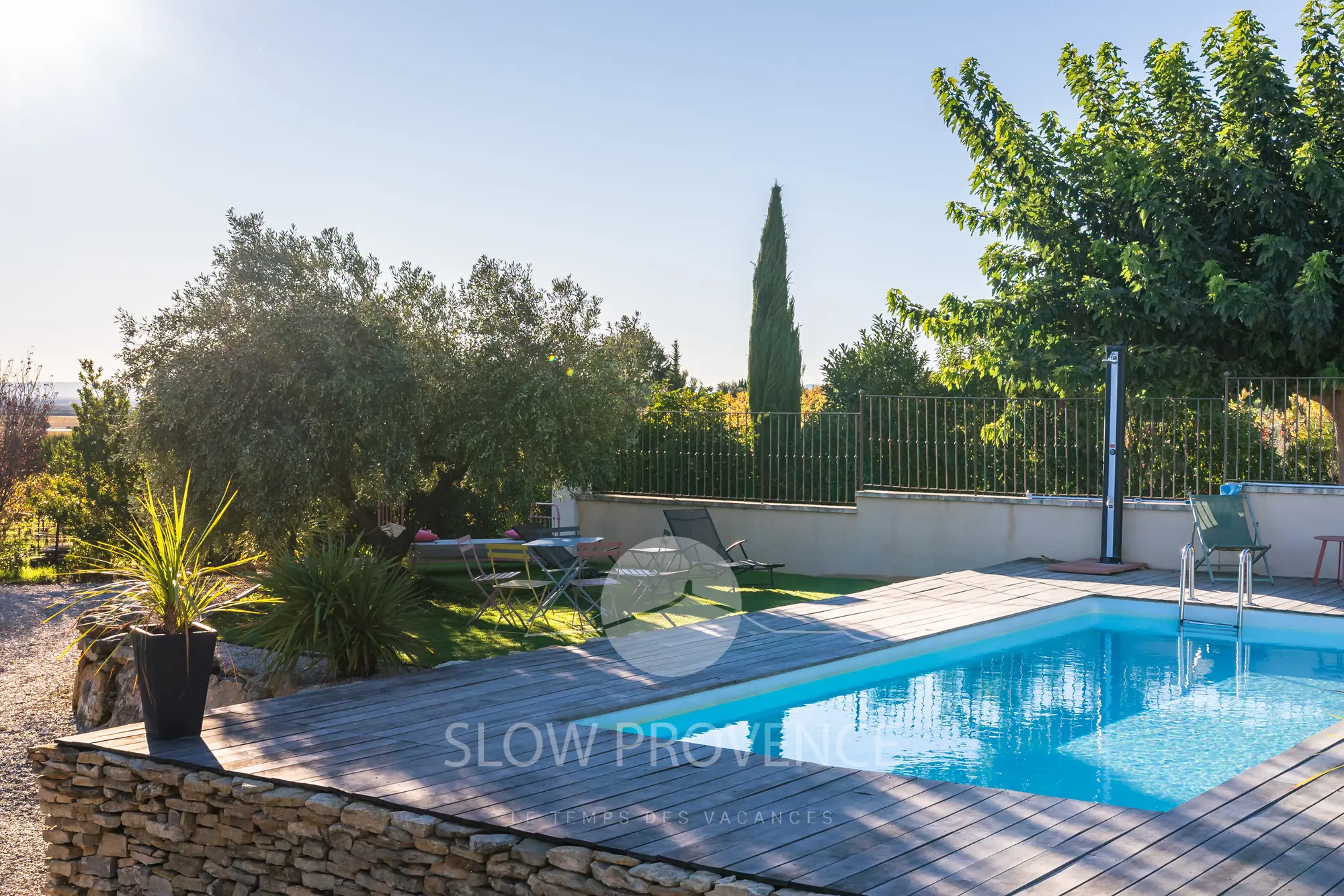 The vineyards, the cicadas, the swimming pool...