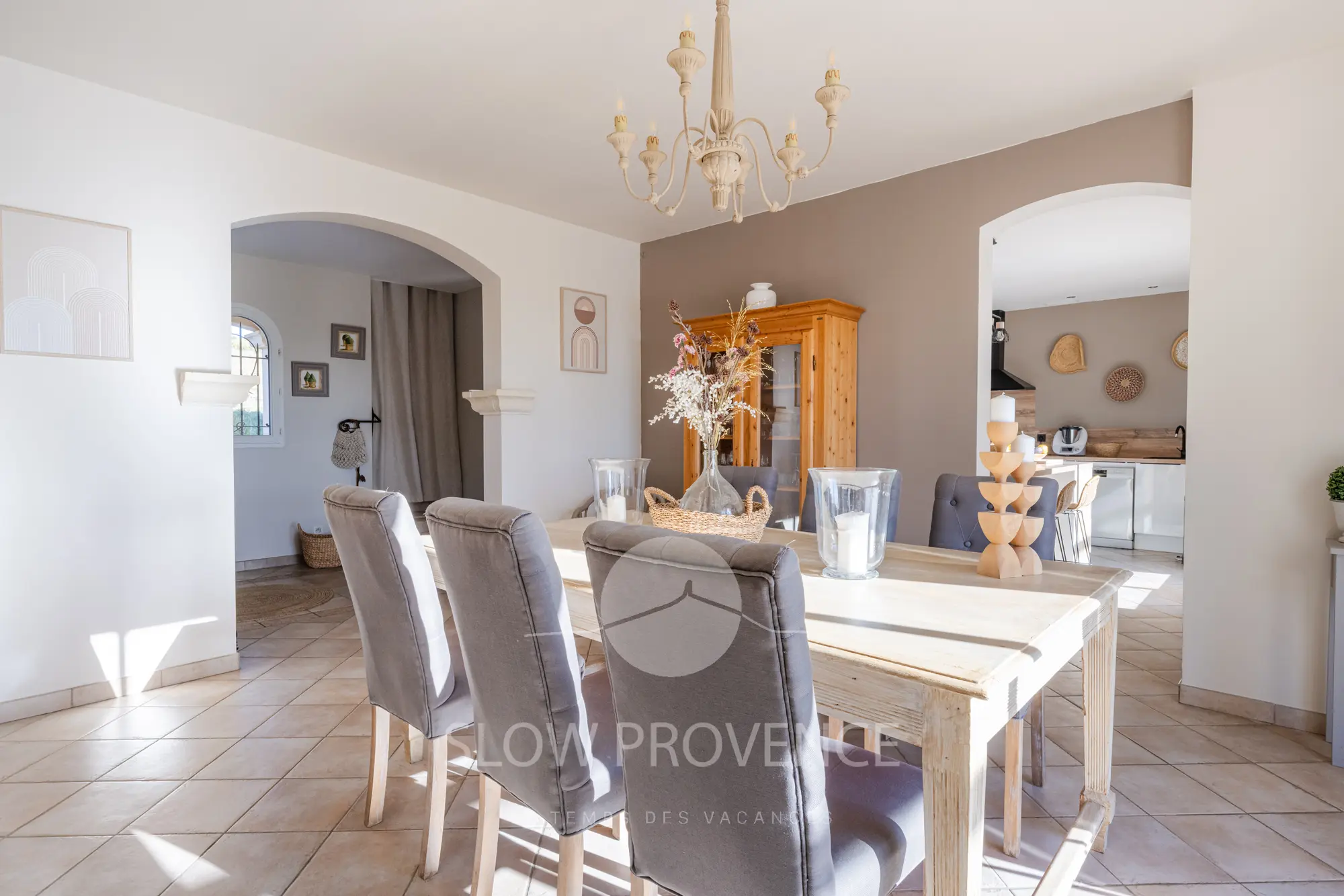 Bright dining room