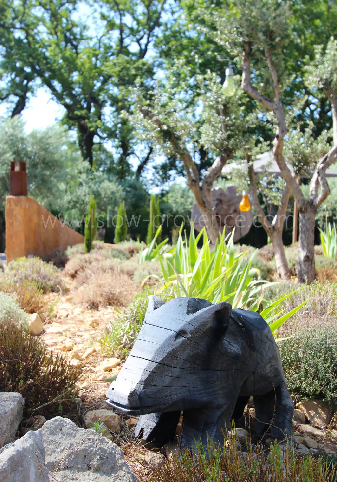 Little pig at the foot of Ventoux