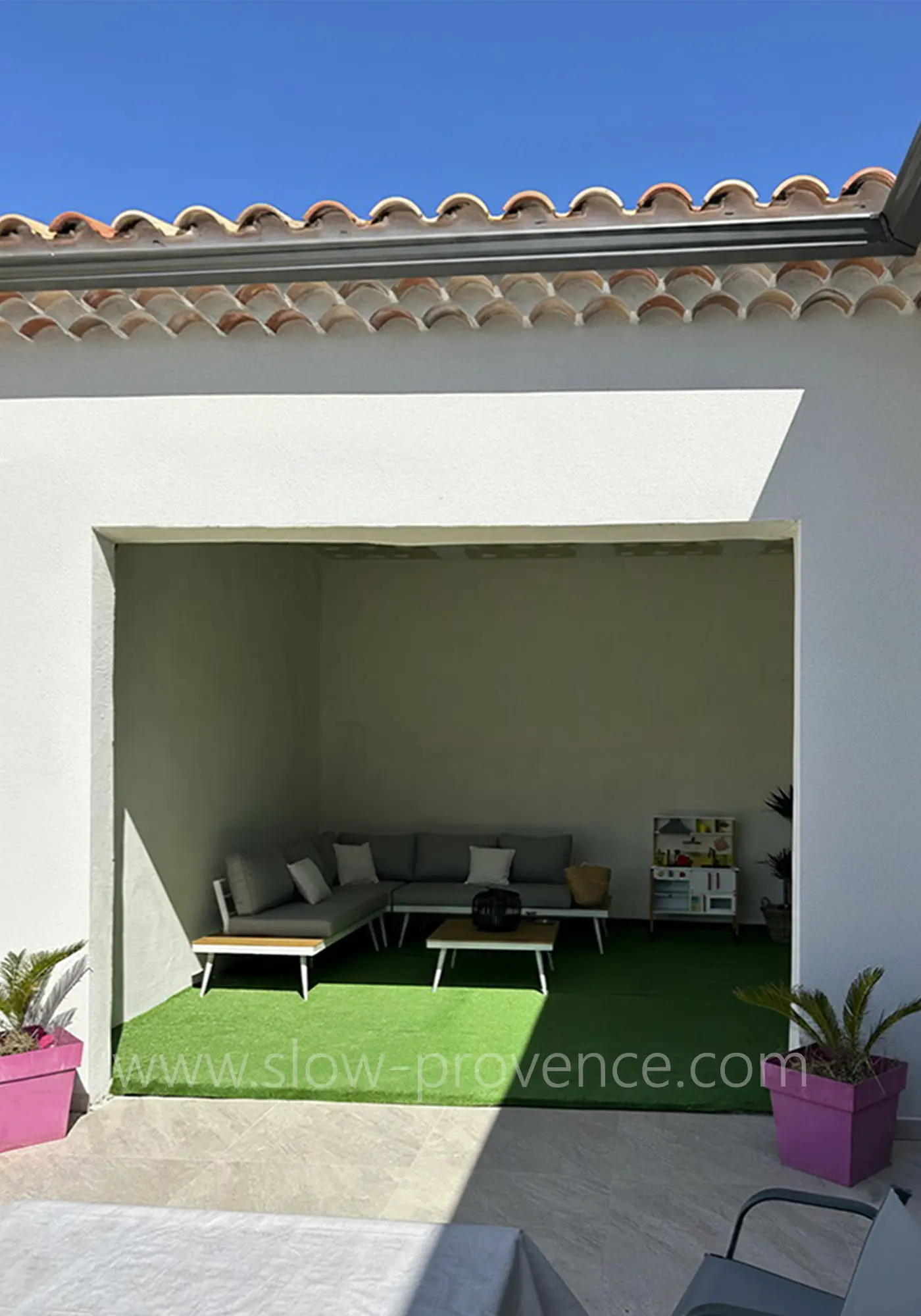 Terrasse couverte