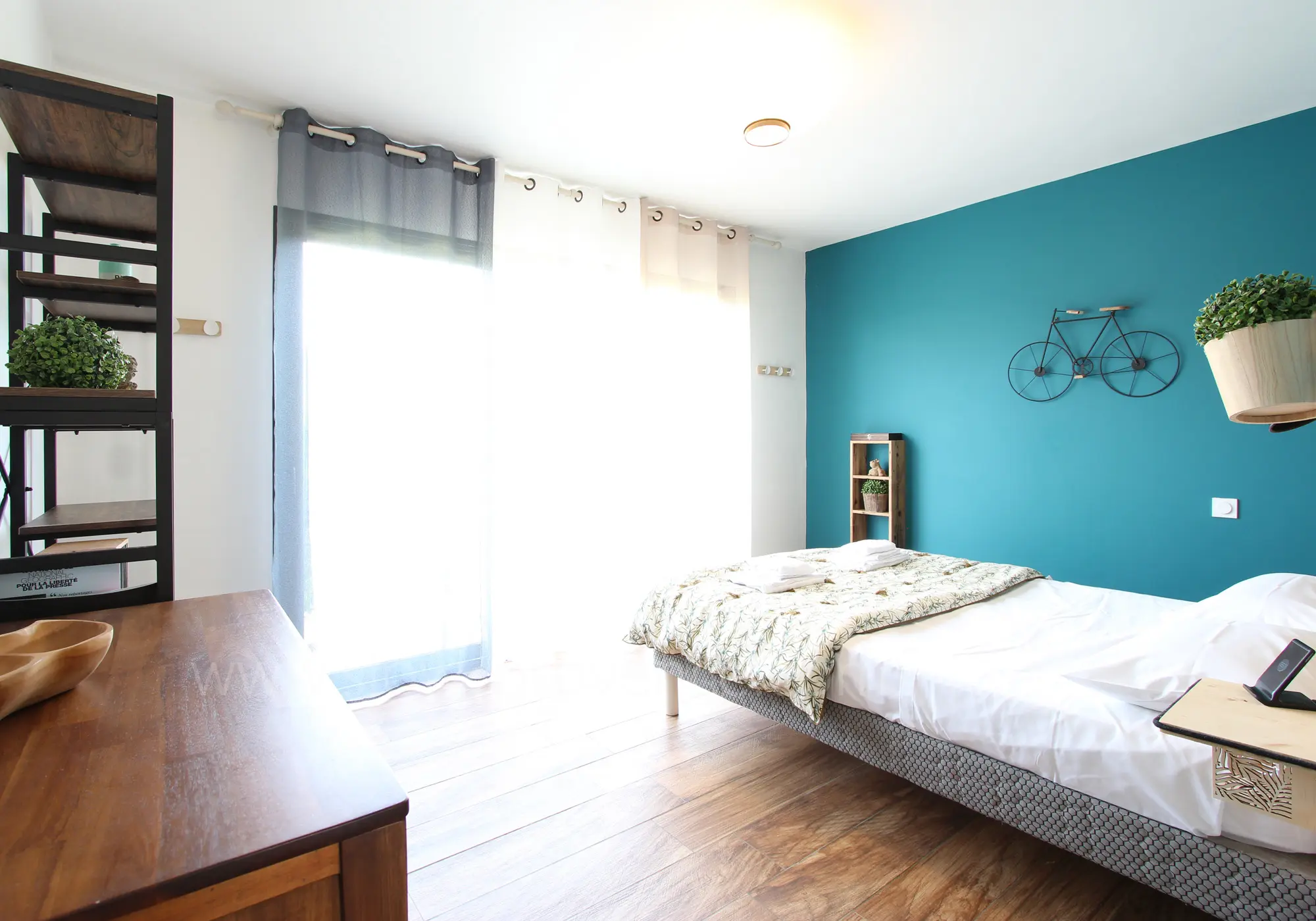 Slaapkamer 3 - toegang tot het terras