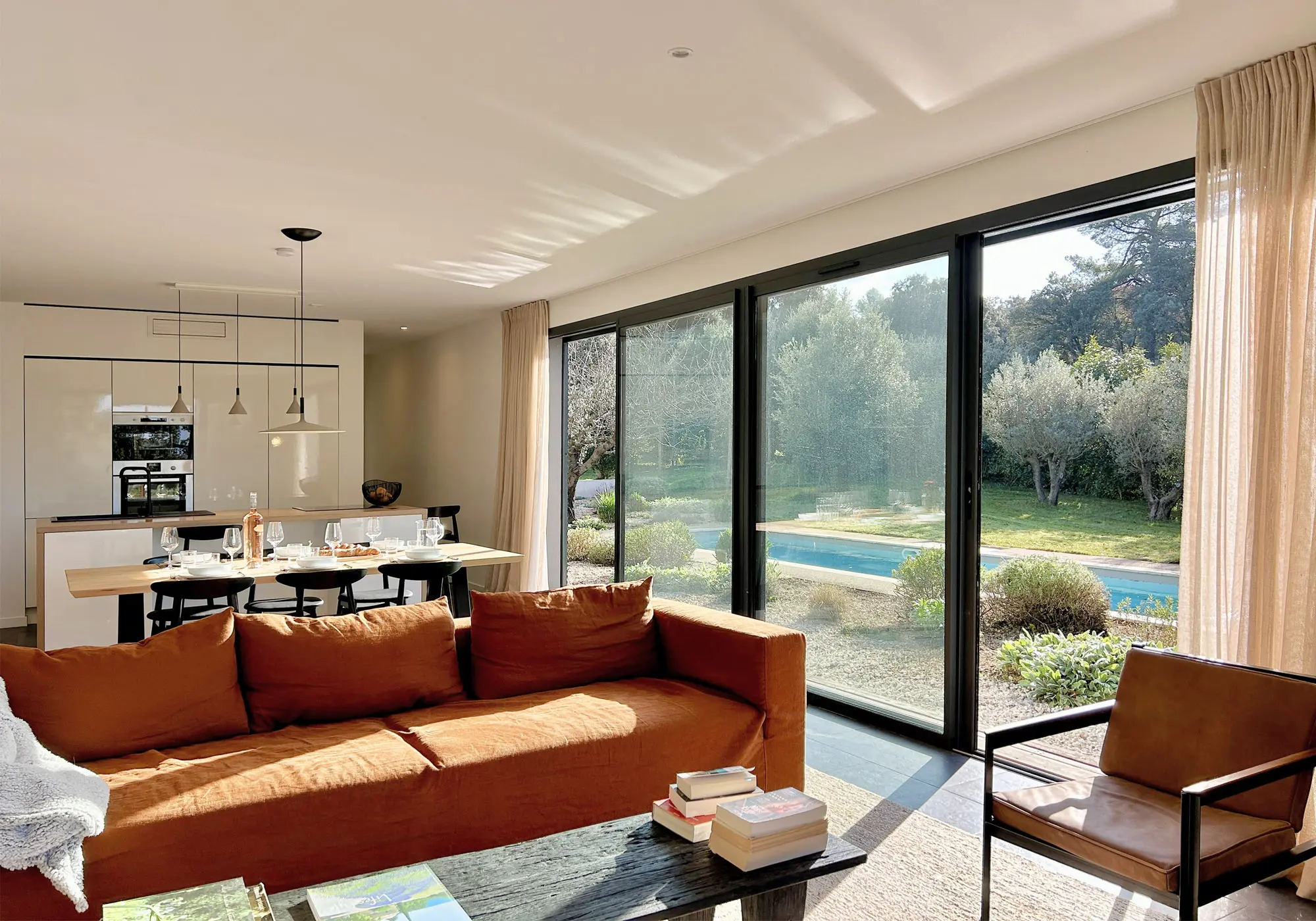 Comfortable and bright living room