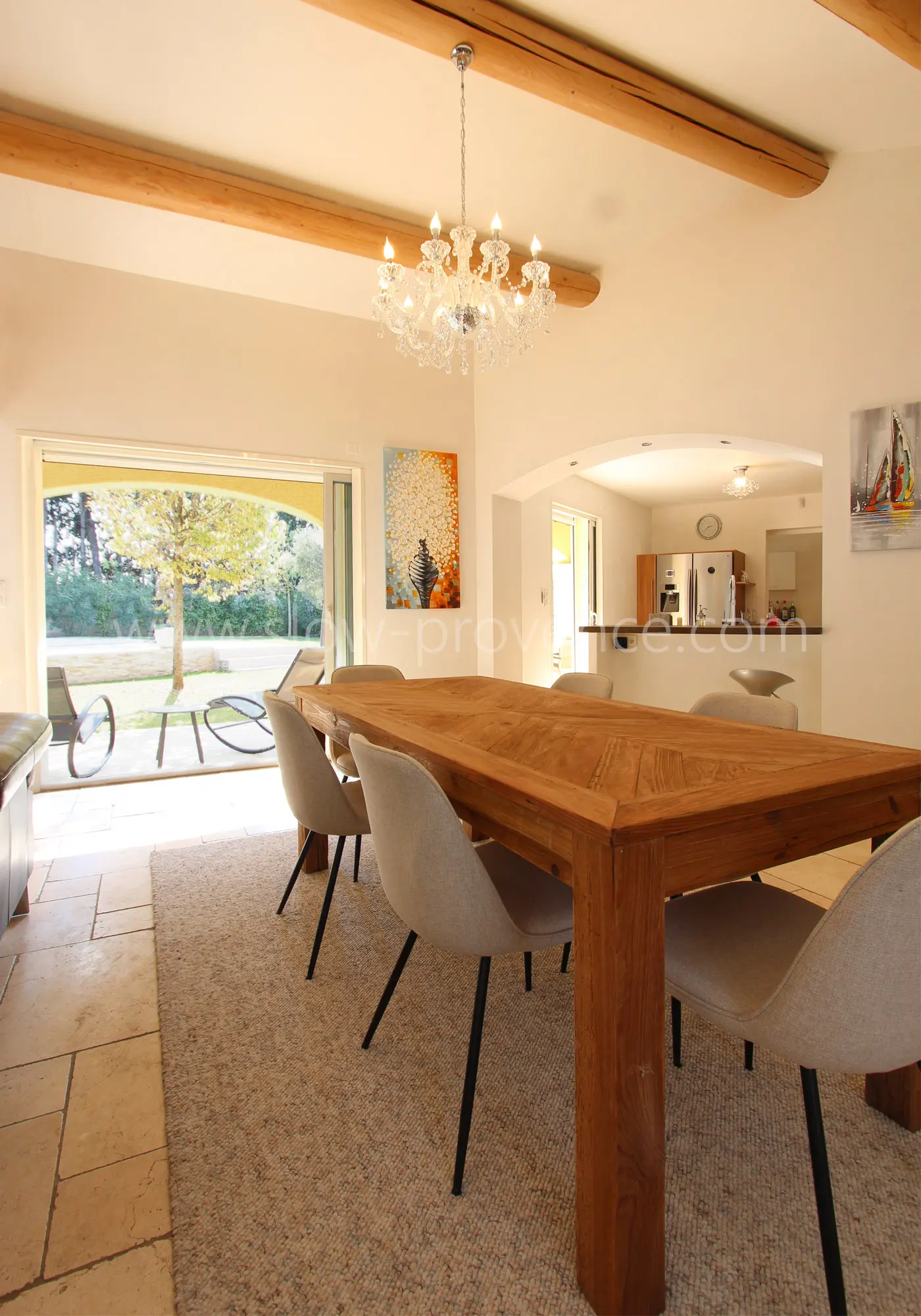 Friendly dining room