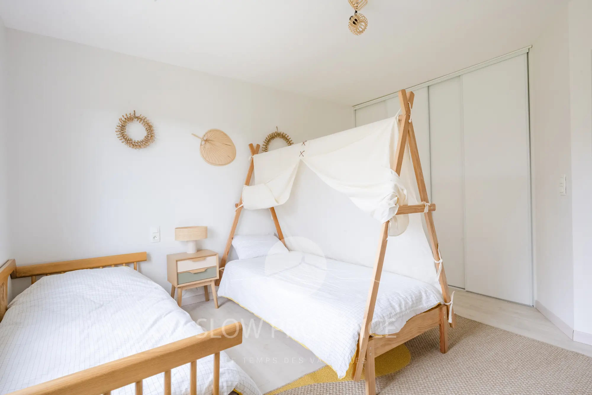 Bedroom 3 - the two beds will be replaced by two single beds