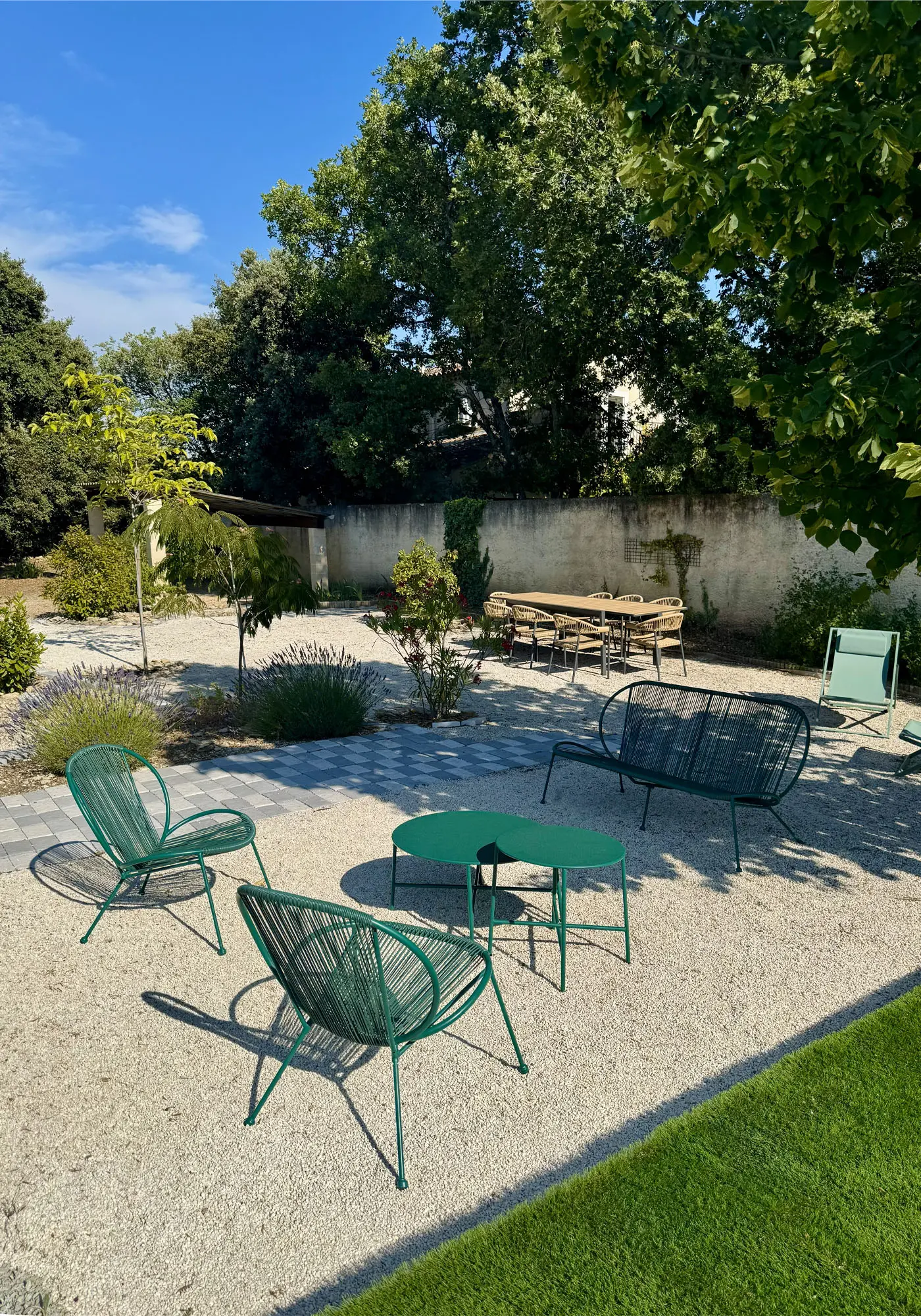 Un bel espace extérieur