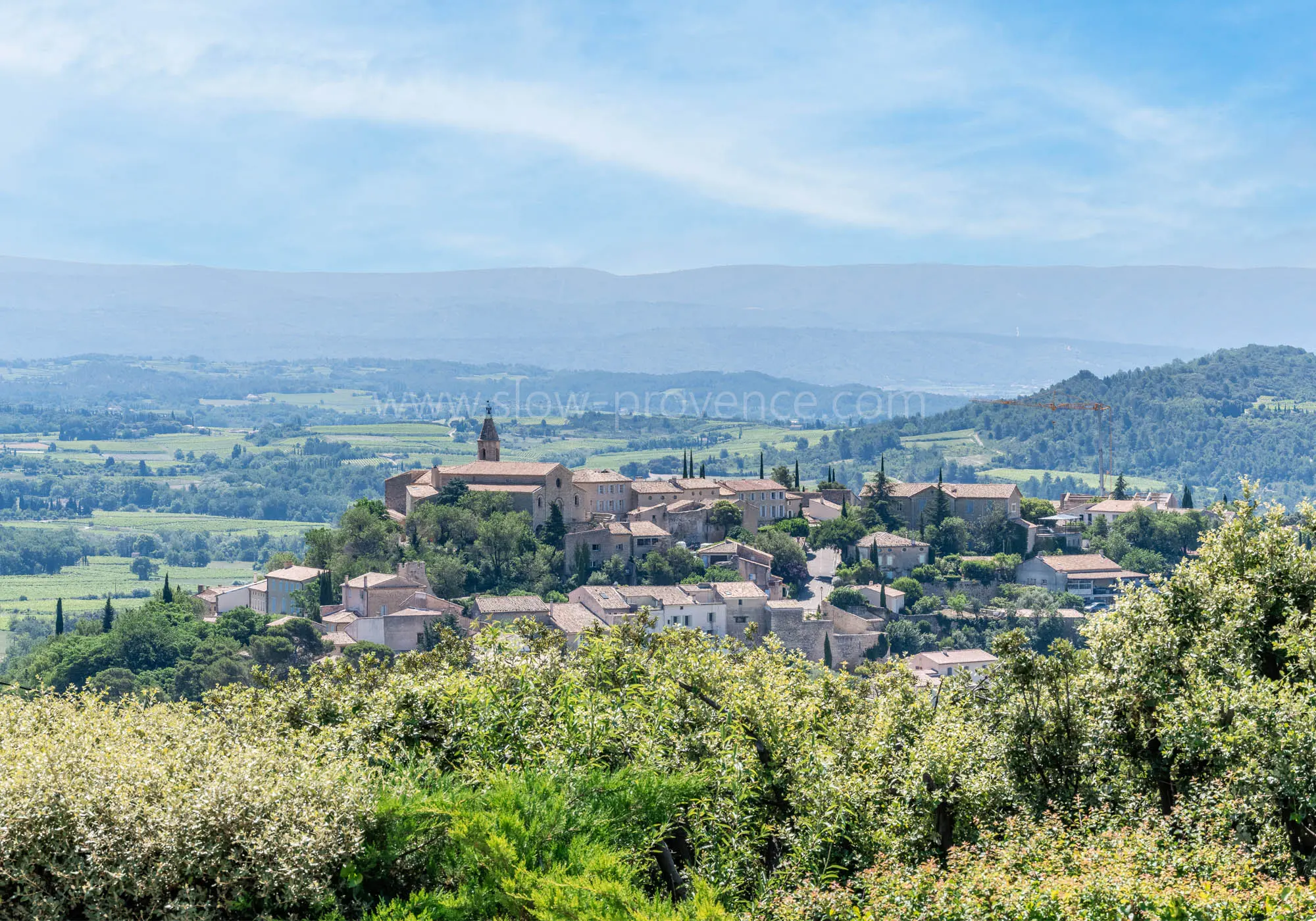 Crillon-le-Brave, een mooi dorpje in de Provence