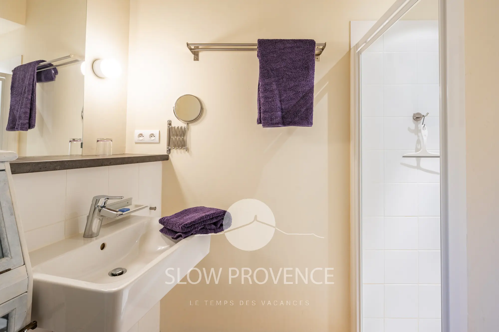 Shower room 1 - shared between bedroom 1 and 2