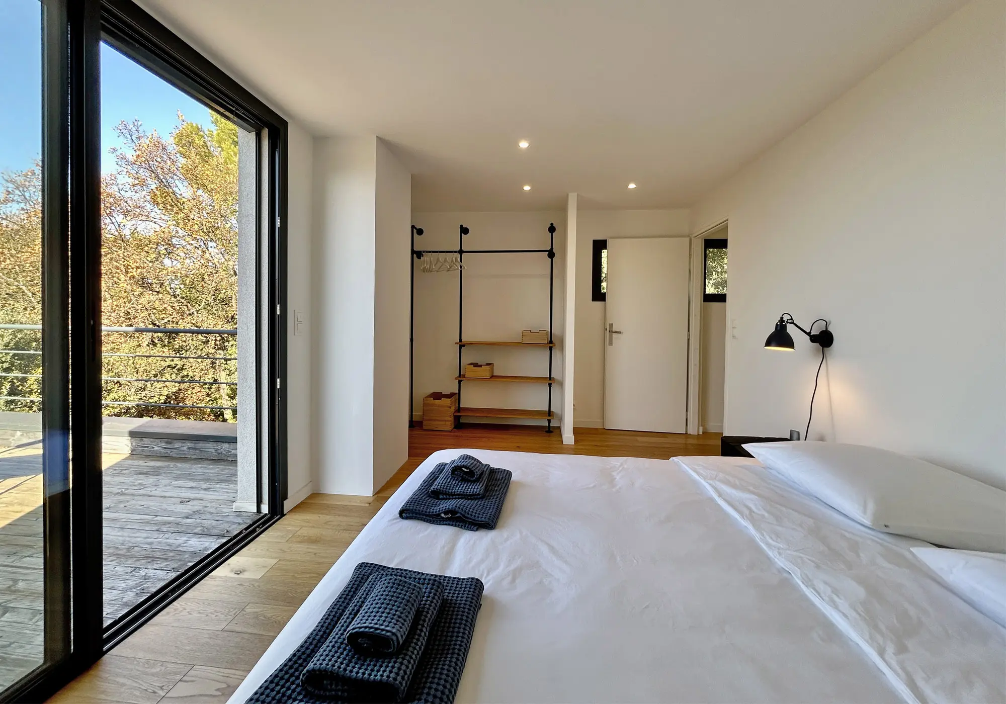 Bedroom 3 with terrace access