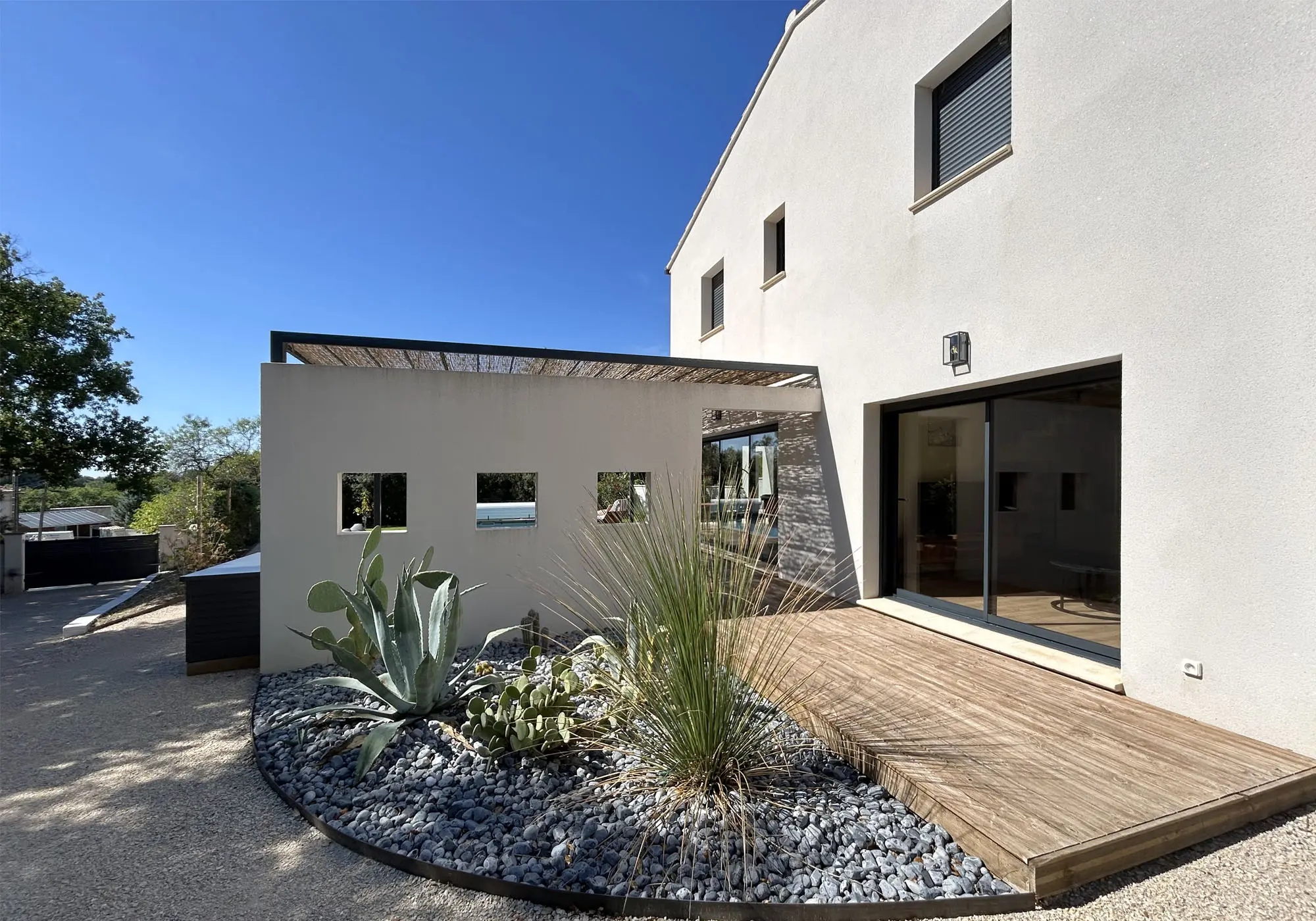 Espace jardin entièrement clos