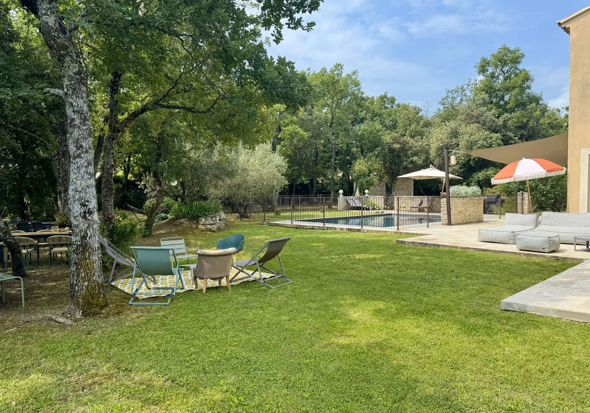 Un grand jardin pour le plaisir des petits et des grands