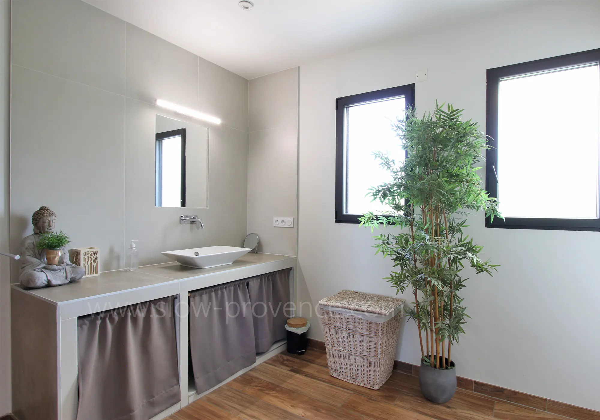 Doucheruimte - gedeeld tussen slaapkamer 1 en 2