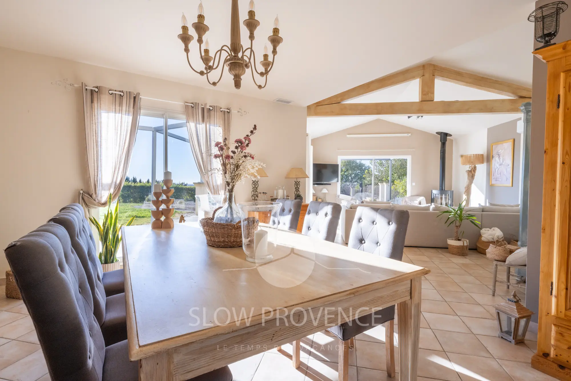 A beautiful shared living space