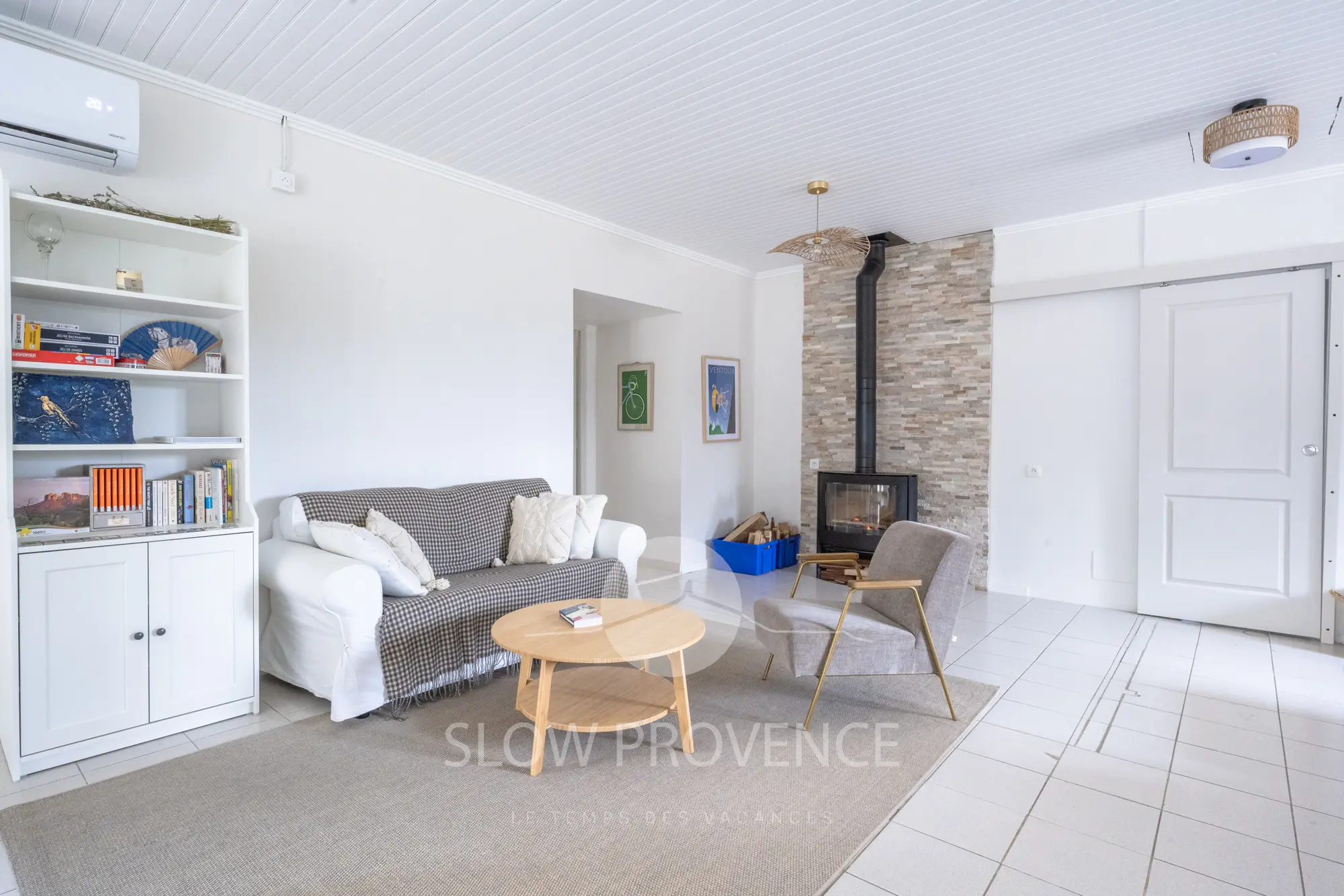 Espace lecture et salon