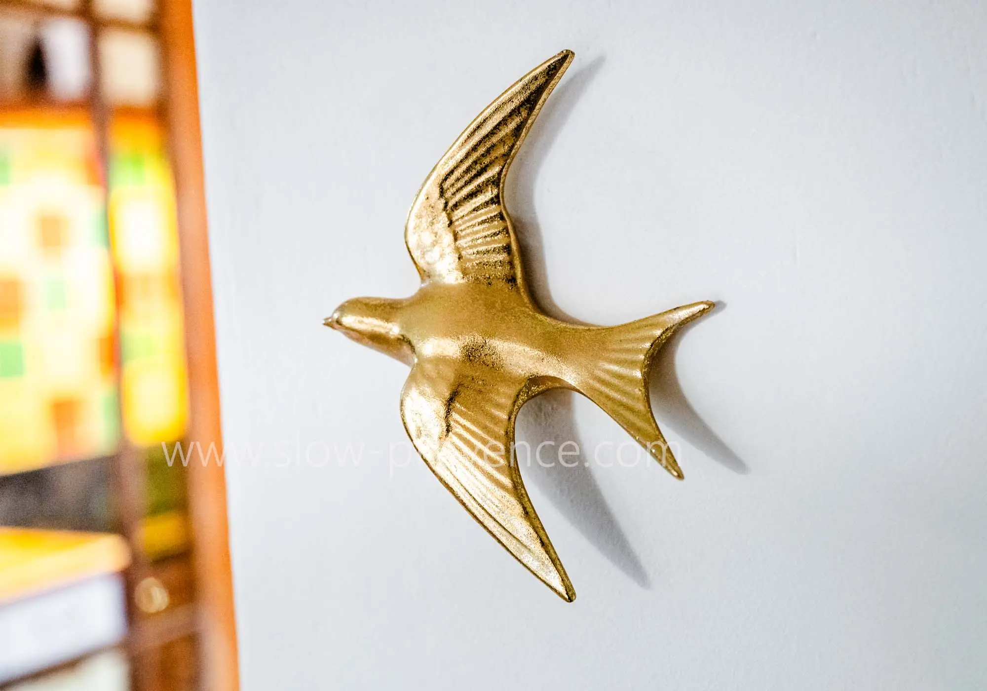 The swallows were present throughout the house
