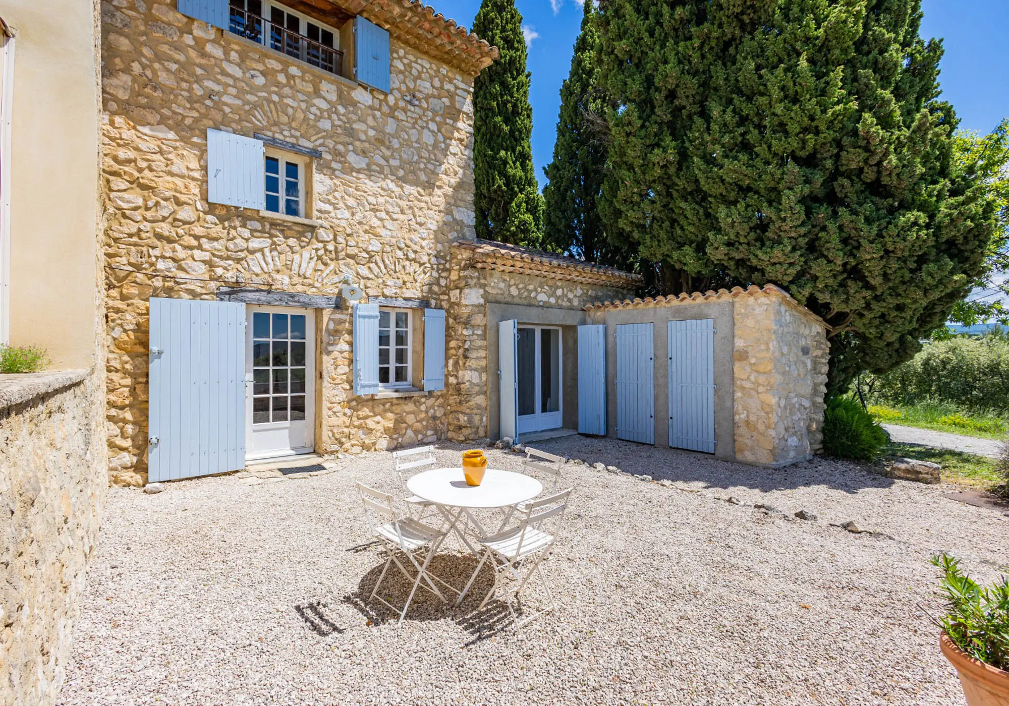 Landscaped outdoor spaces