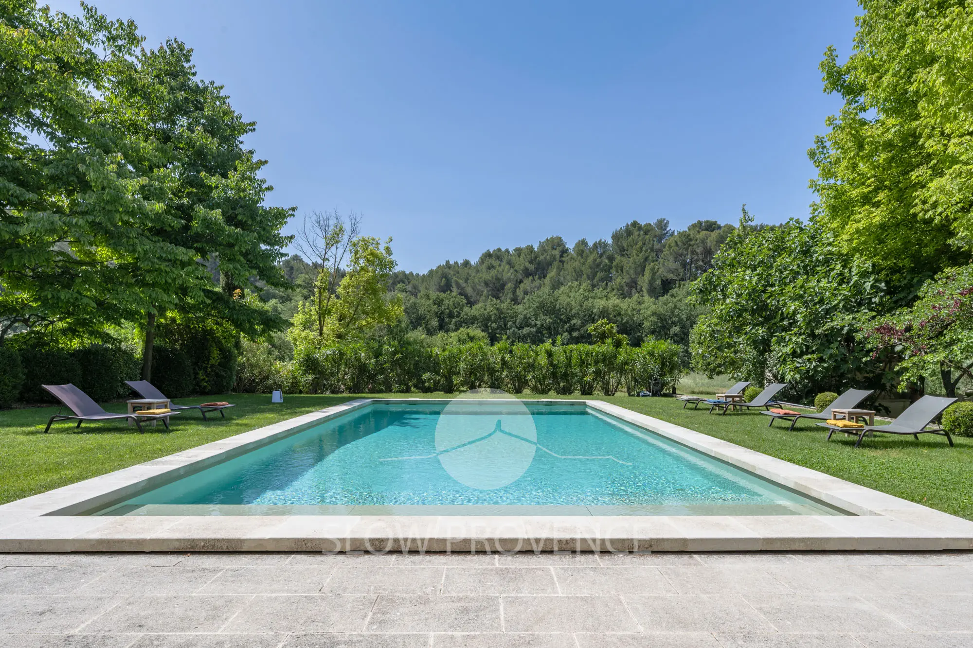 Large private swimming pool 12x6m