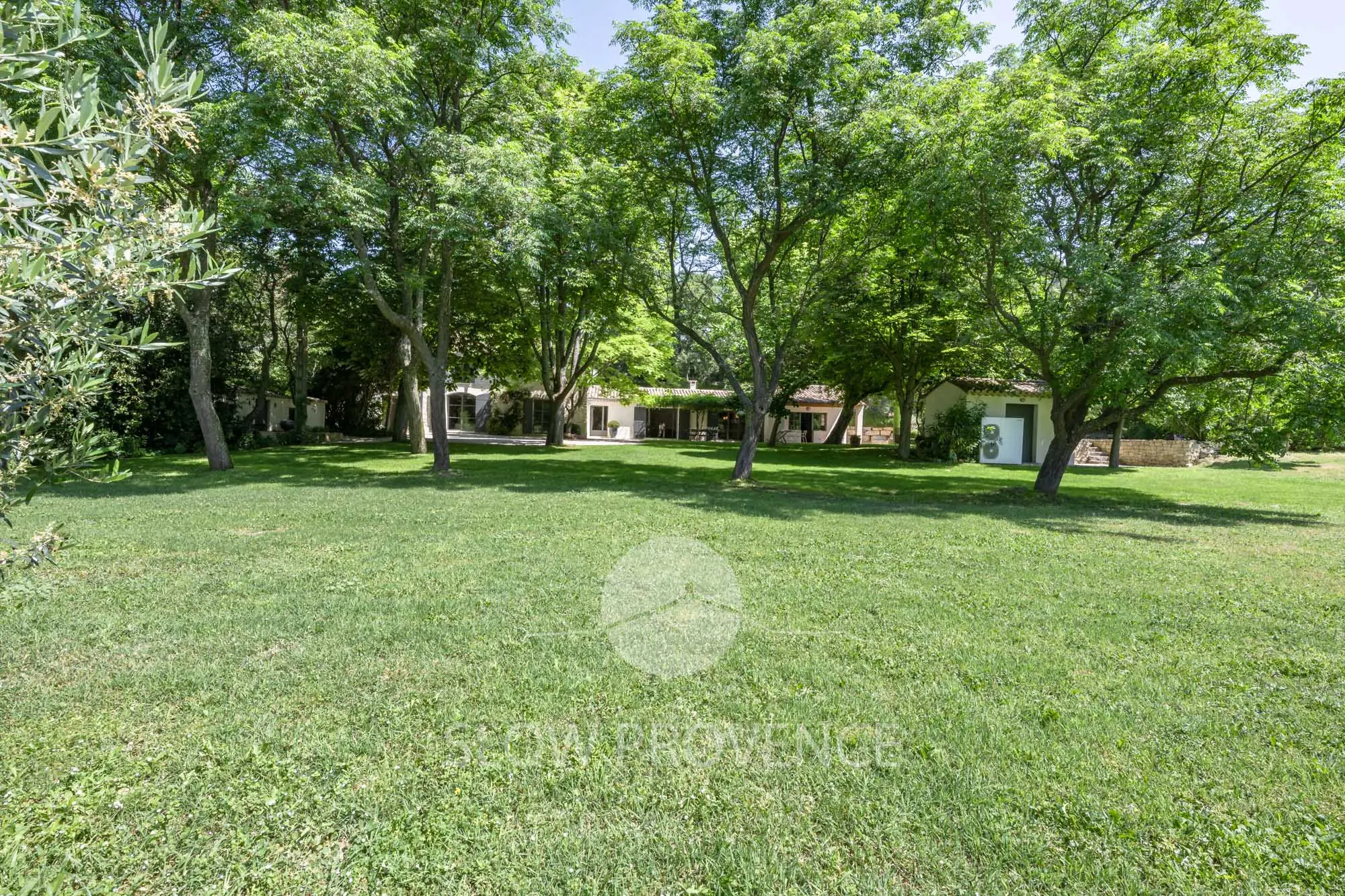 Large, peaceful green setting