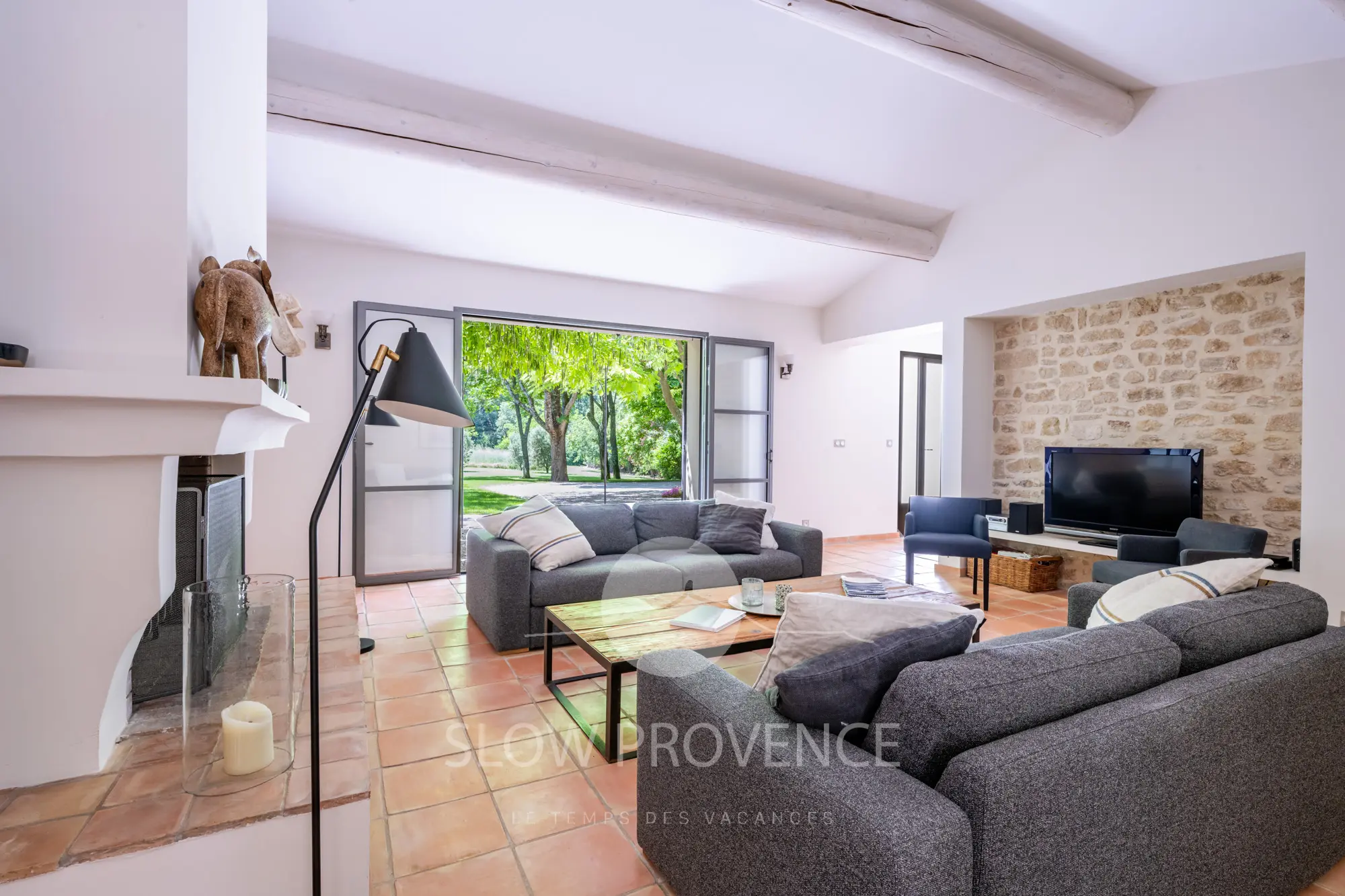 Always open to the garden