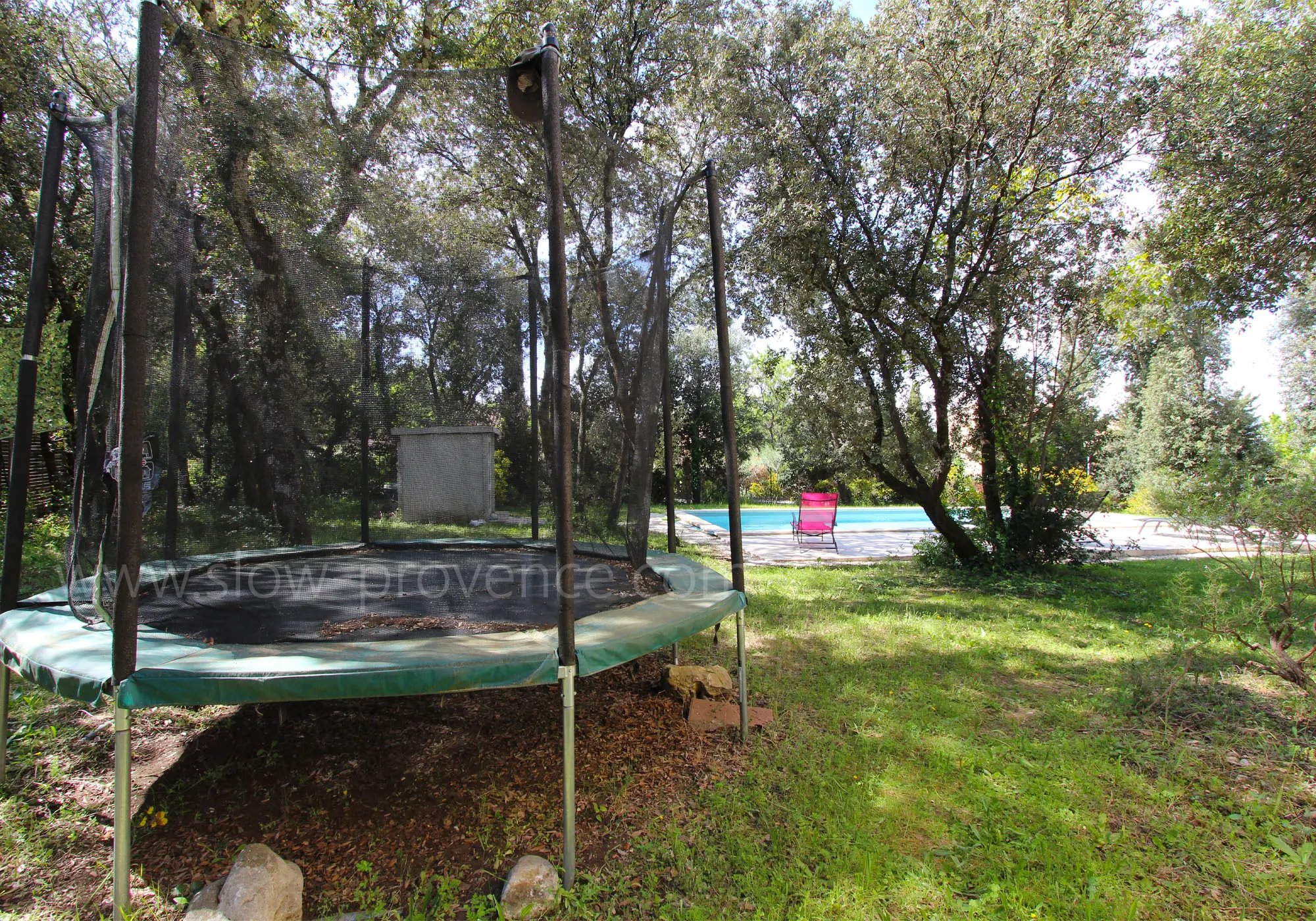 Trampoline for children's fun