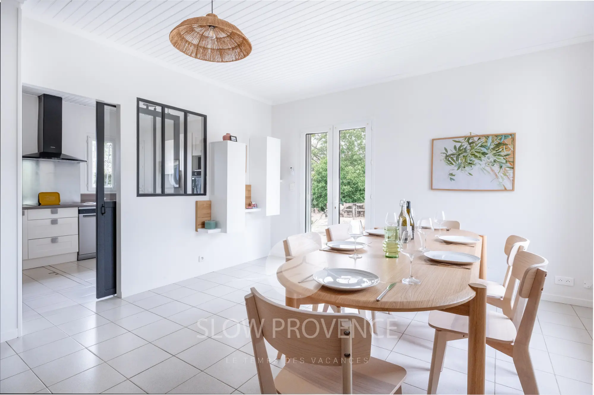 Pièce de vie ouverte