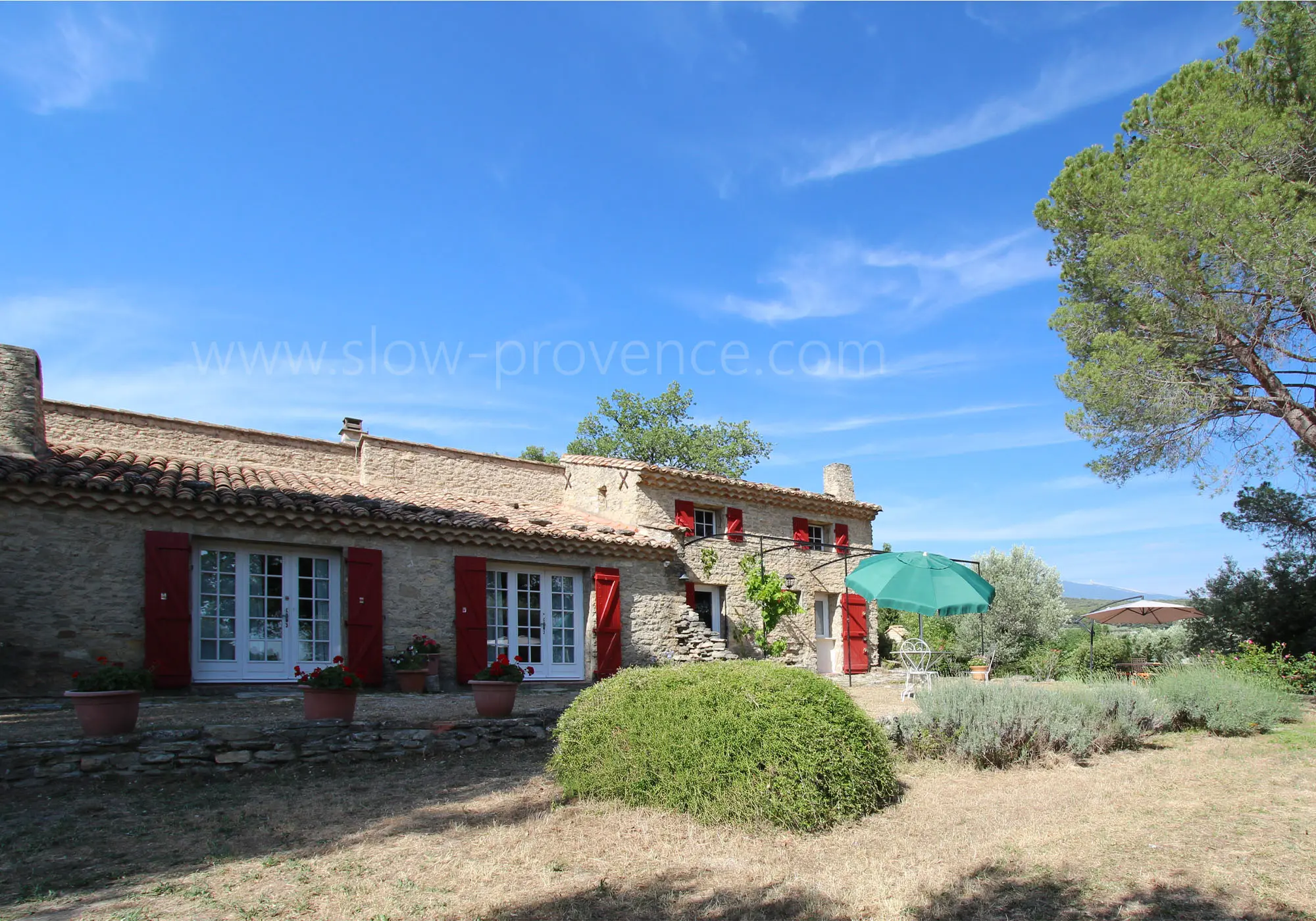 Le charme du mazet provençal tout au calme...