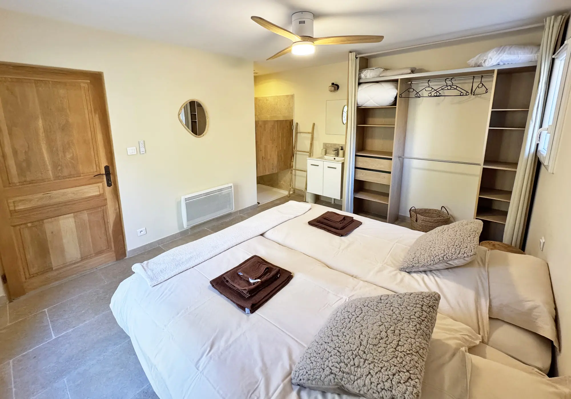 Bedroom 1 with private shower room