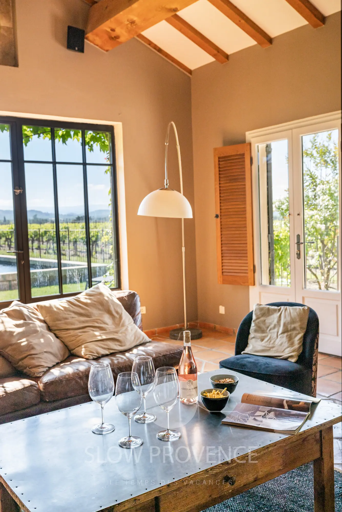 Parfait pour une dégustation des vins locaux