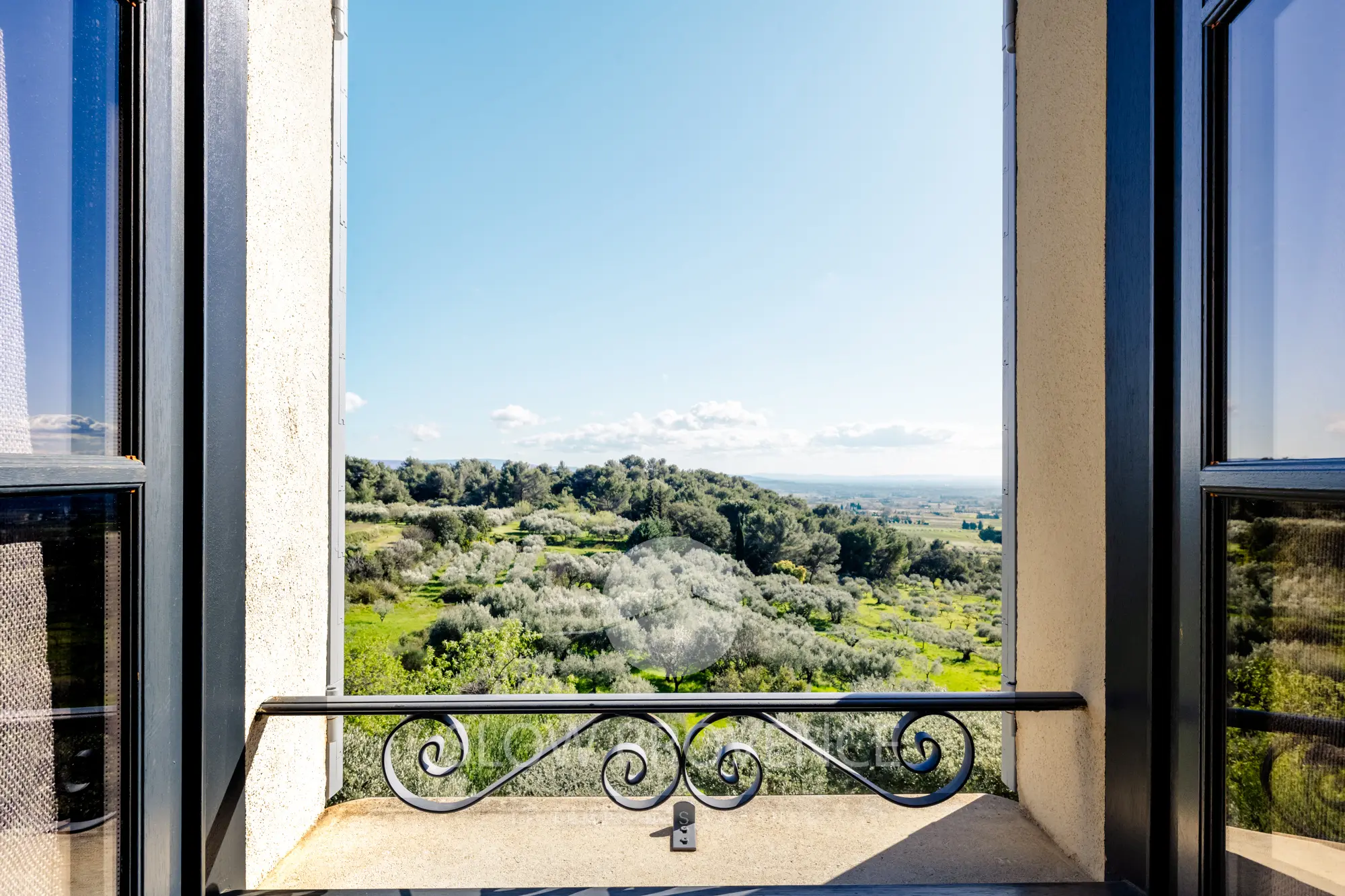 Vue de l'une des chambres