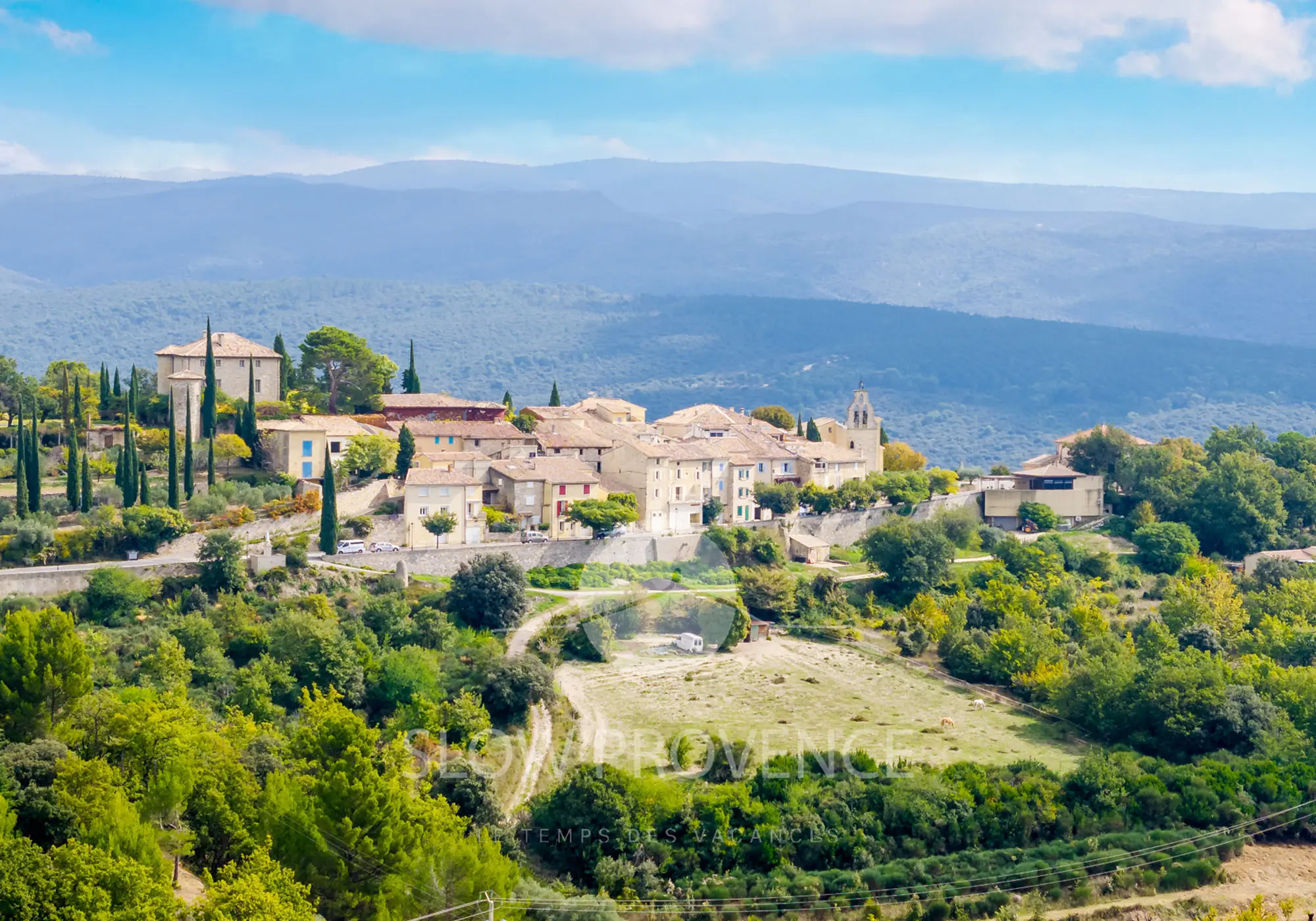 The village of Blauvac is just a few minutes from Le Mazet.