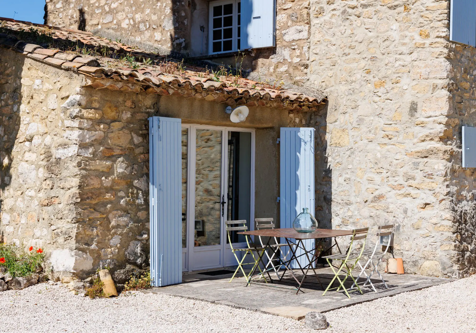 The charm of exposed stone