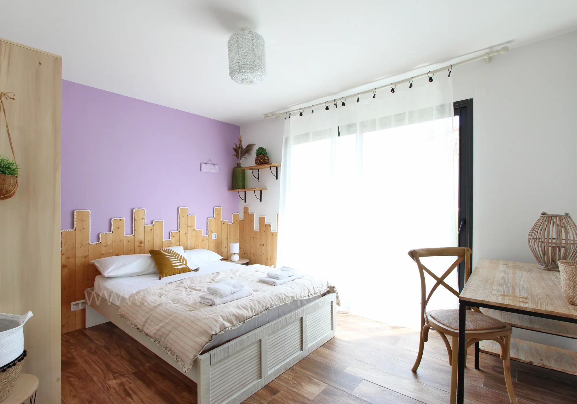 Slaapkamer 2 - toegang tot het terras