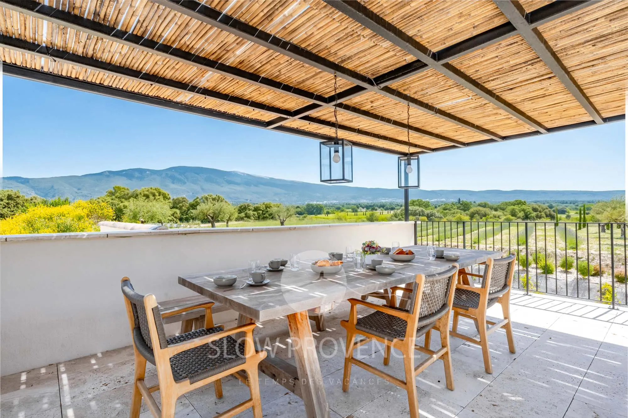 Und eine zweite Dachterrasse