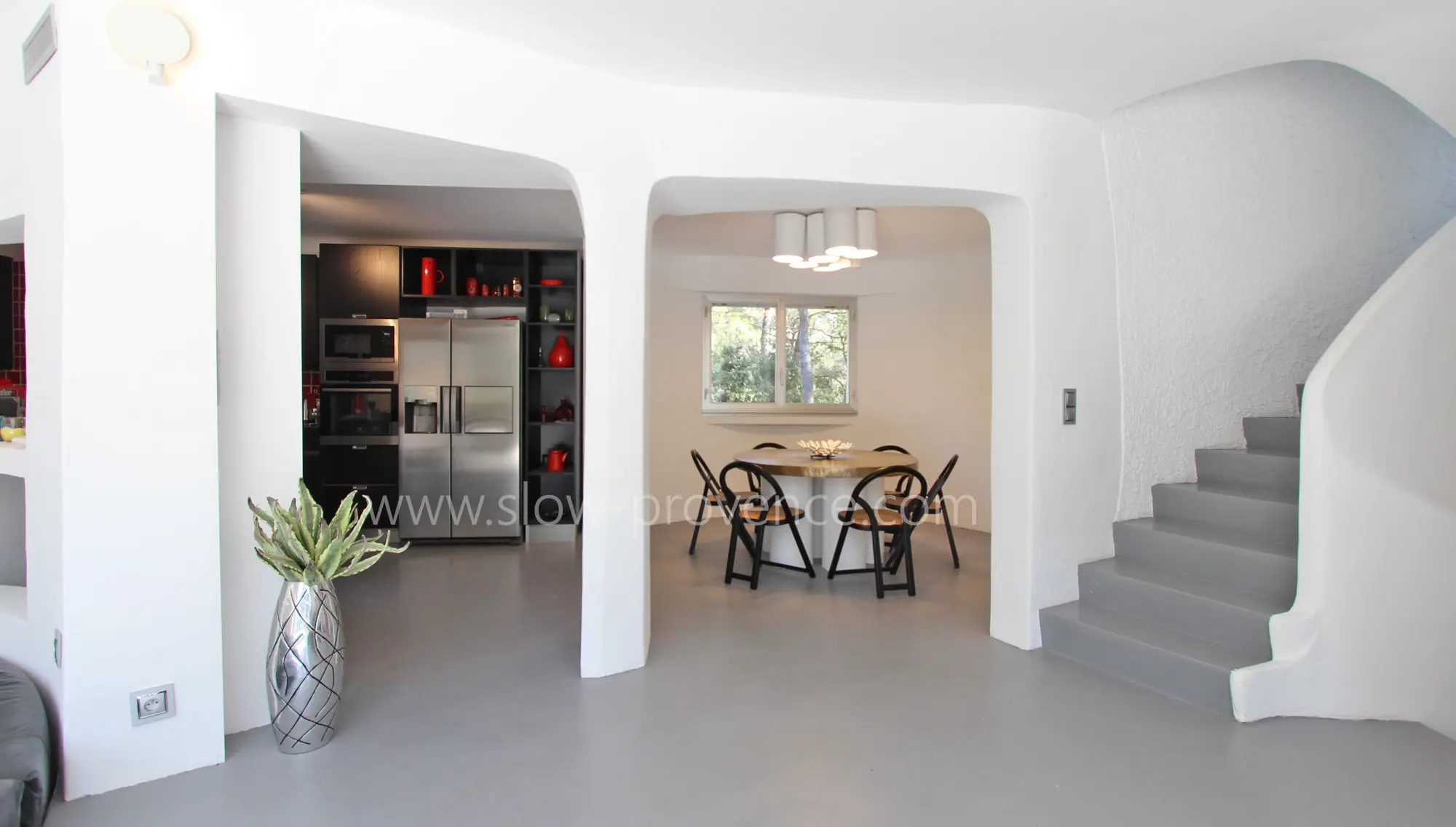 Salle à manger ouverte