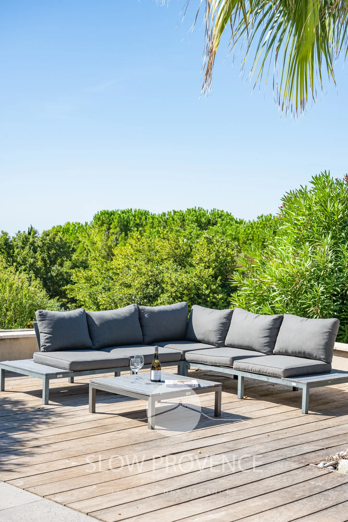 Comfortable garden furniture