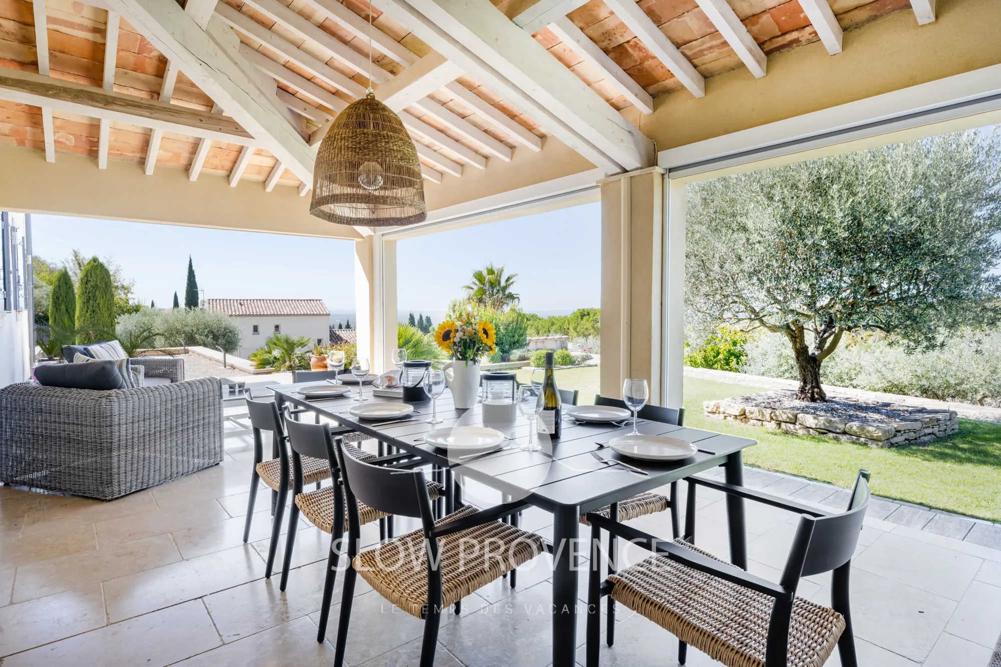 Terrace of the house