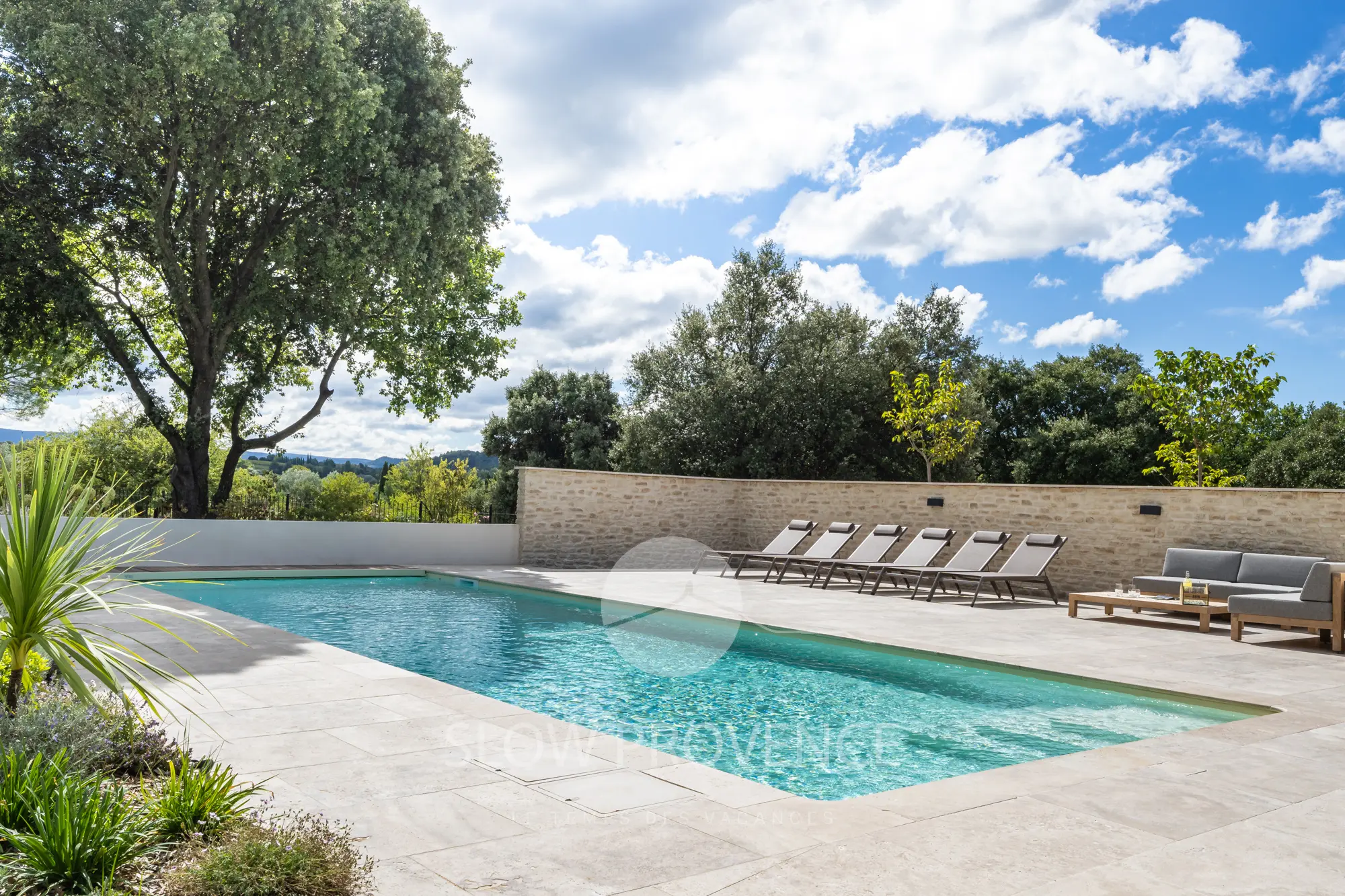 Superb heated swimming pool