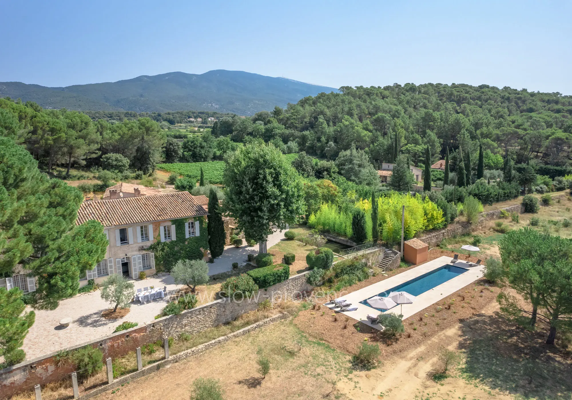 Vacances ressourçantes avec vue sur le Géant de Provence